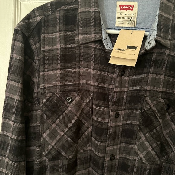 NWT Levi’s flannel shirt - Picture 4 of 4